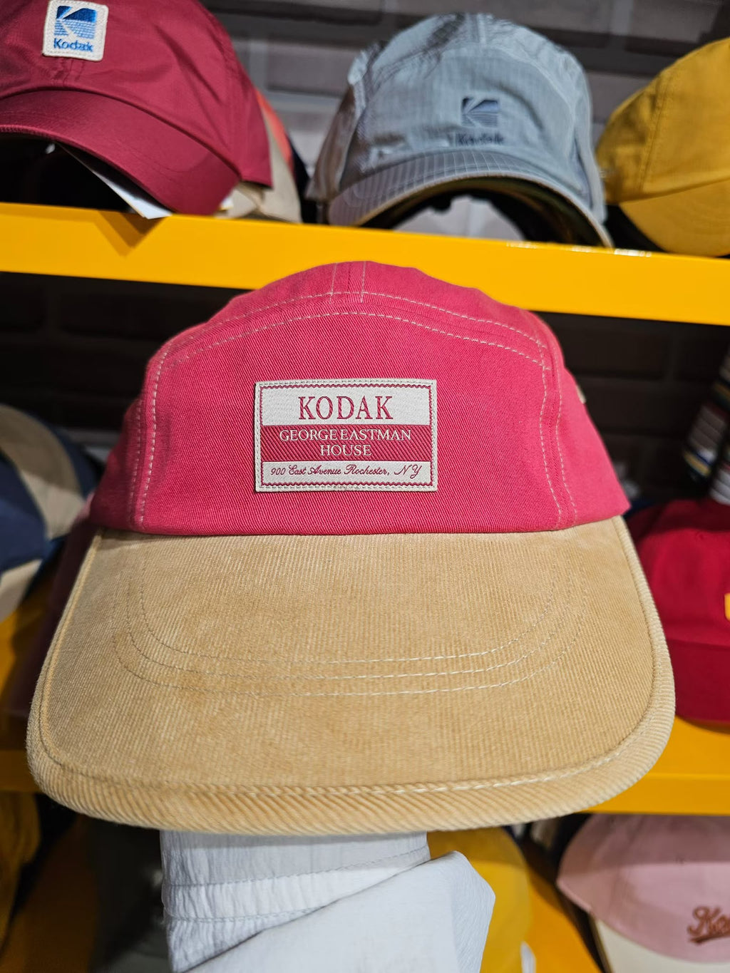 【24小時網站自助下單】🌸韓國代購🇰🇷 Kodak Apparel 2026 秋季拼色帽 🧢 | 預訂約2-3星期 娉婷貿易公司 Exquisite Beauty Trading Company