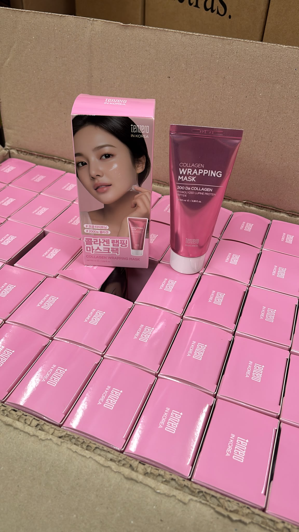 【24小時網站自助下單】現貨🌸韓國Tenzero 膠原蛋白緊緻撕拉面膜 (100ml) | 落單後約3-5個工作天寄出 娉婷貿易公司 Exquisite Beauty Trading Company