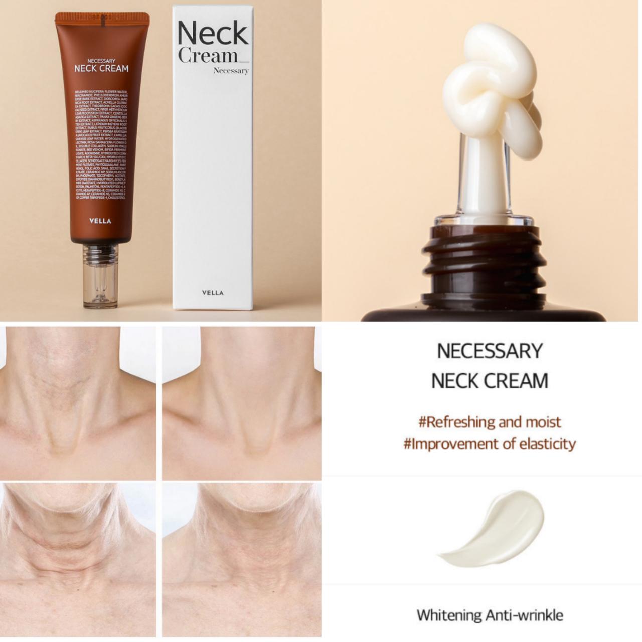 【24小時網站自助下單】現貨🌸🍀Vella Neck cream 熨斗頸霜最新一代頸霜🍀50ml | 落單後約3-5個工作天寄出 娉婷貿易公司 Exquisite Beauty Trading Company