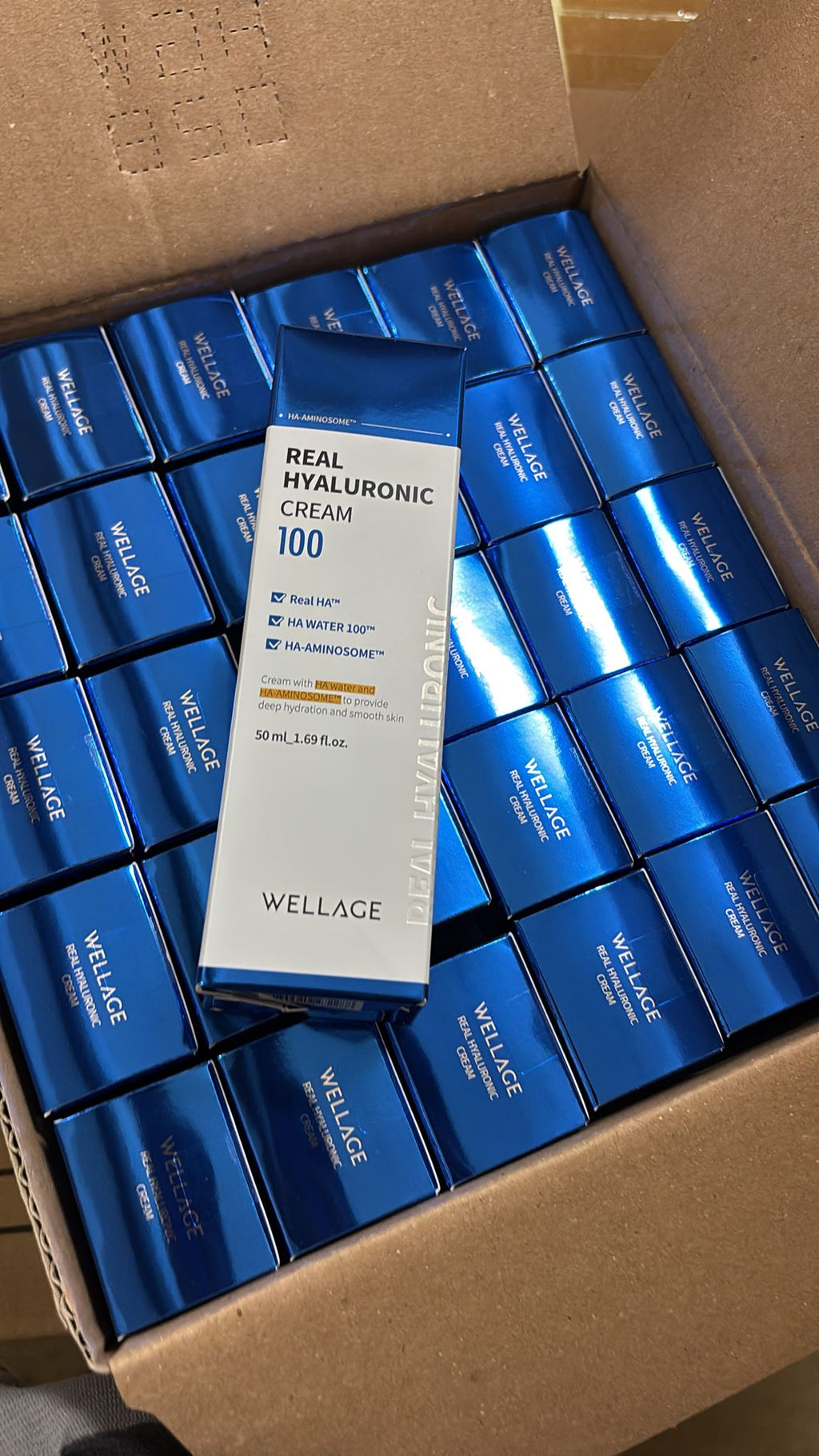【24小時網站自助下單】現貨🌸WELLAGE 玻尿酸高效保濕霜 50ml | 落單後約3-5個工作天寄出 娉婷貿易公司 Exquisite Beauty Trading Company