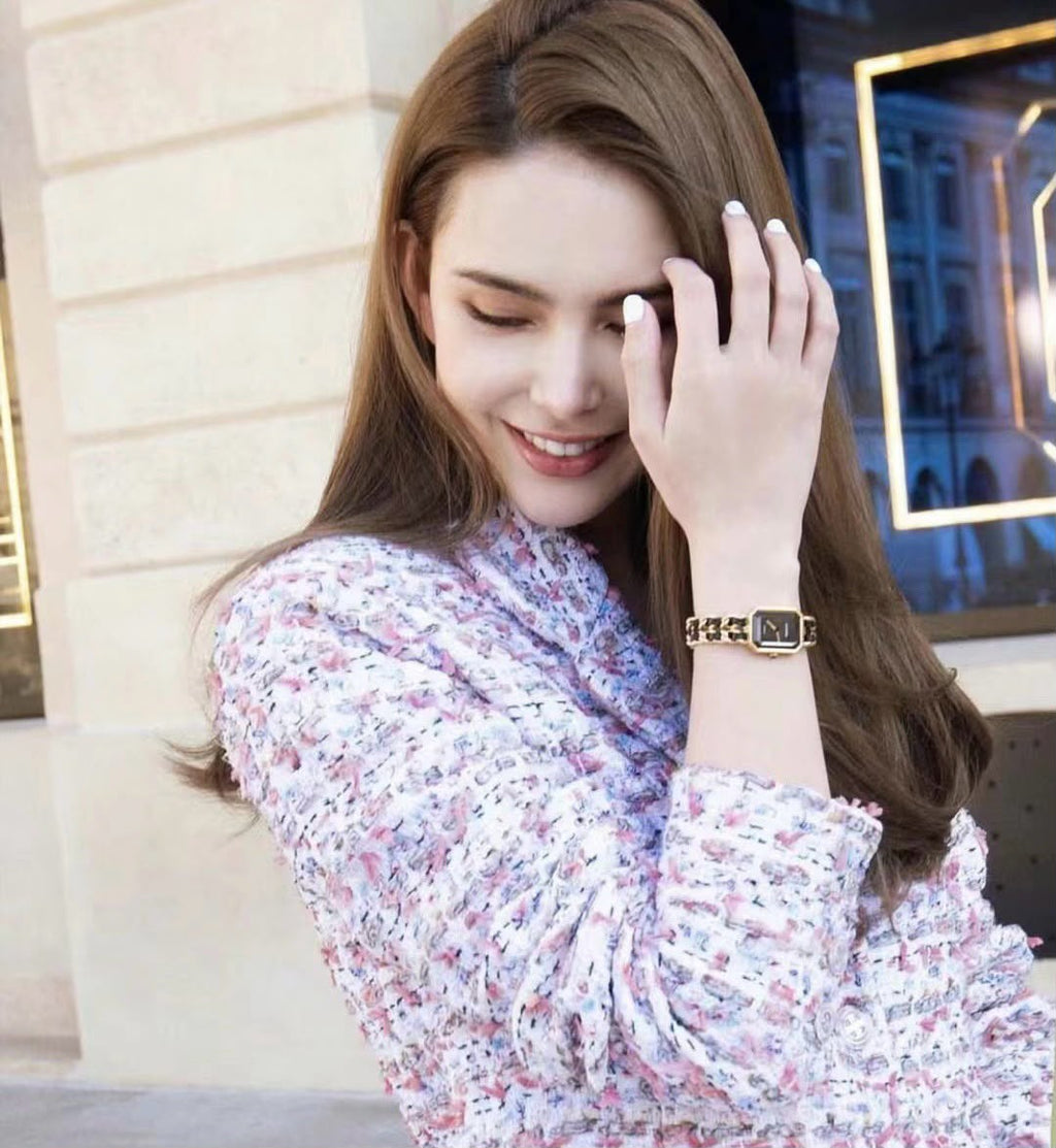 【24小時網站自助下單】【日本中古品代購】🌸CHANEL入門經典PREMIERE黑金方糖表 | 預訂約2-3星期 娉婷貿易公司 Exquisite Beauty Trading Company