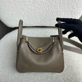 【24小時網站自助下單】🌸香港二手系列93%new Hermès Mini Lindy 大象灰金扣 | 預訂約2-3星期 娉婷貿易公司 Exquisite Beauty Trading Company