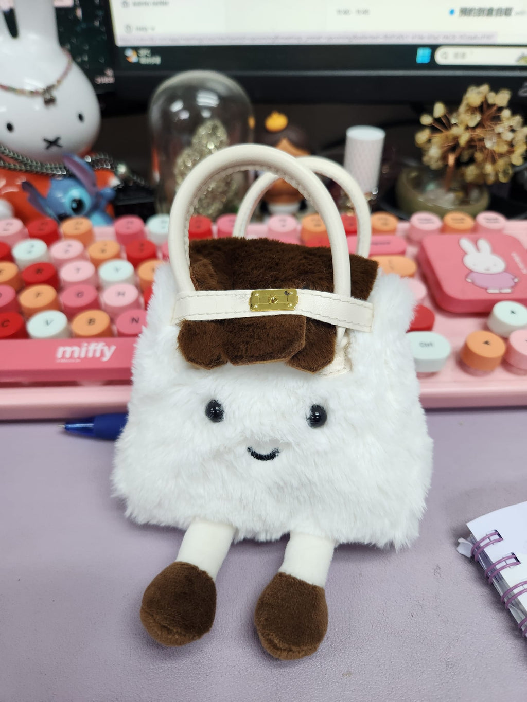 【24小時網站自助下單】現貨🌸團購開跑 🎉療癒爆表！全網最萌Lollipoppi 絨毛包包掛飾系列限時開團！💖 | 落單後約3-5個工作天寄出 娉婷貿易公司 Exquisite Beauty Trading Company