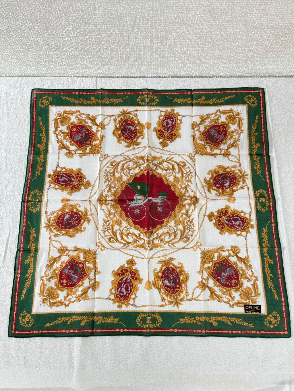 【24小時網站自助下單】【日本中古品代購】🌸Celine手帕/絲巾 未使用 | 預訂約2-3星期 娉婷貿易公司 Exquisite Beauty Trading Company