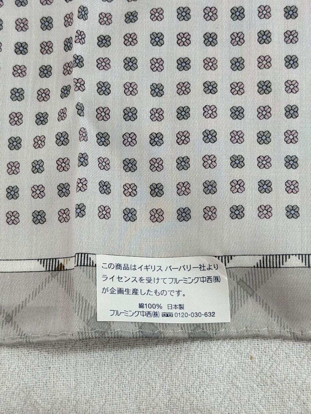 【24小時網站自助下單】【日本中古品代購】🌸Burberry絲巾/手帕 未使用 | 預訂約2-3星期 娉婷貿易公司 Exquisite Beauty Trading Company