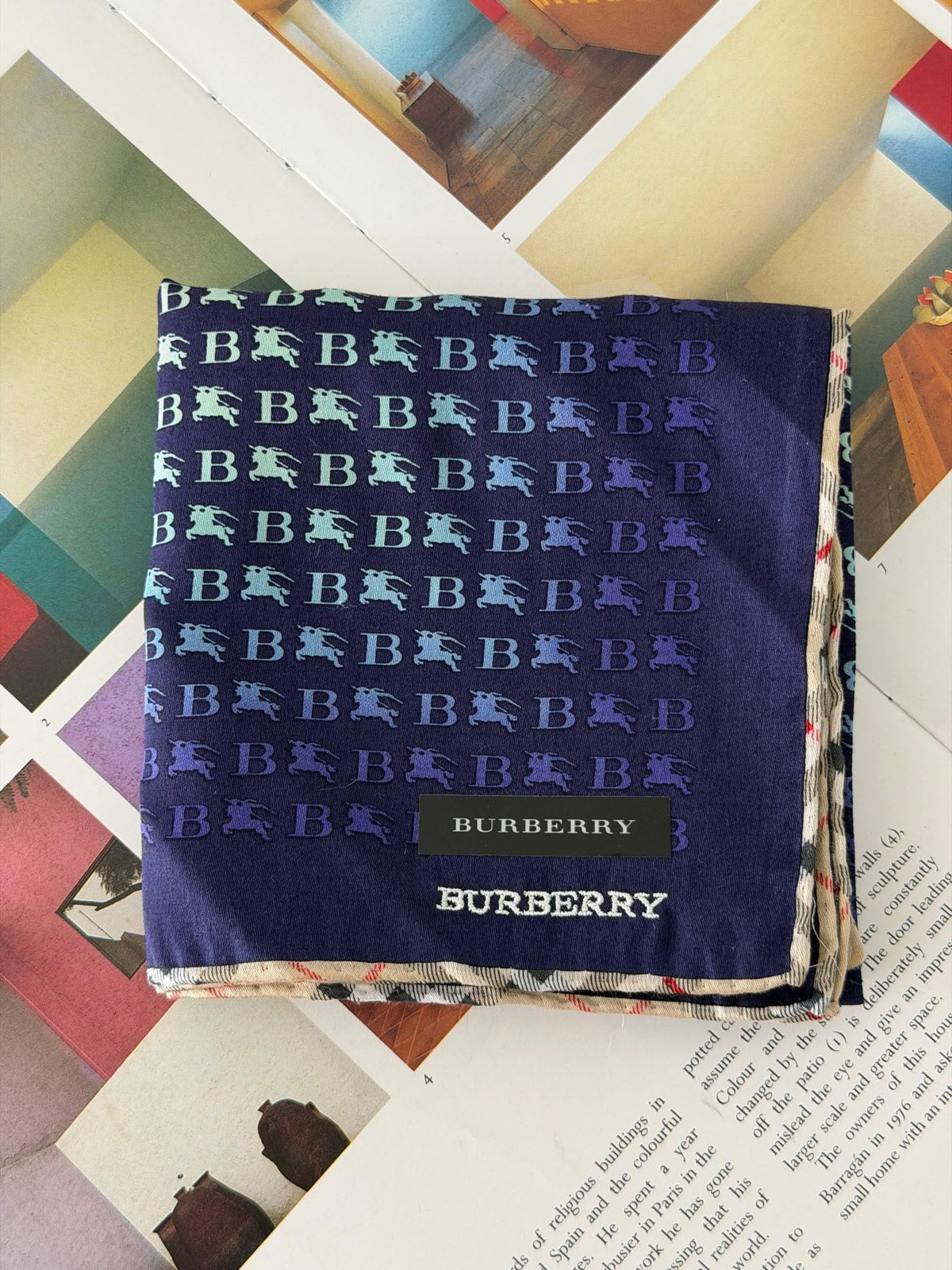 【24小時網站自助下單】【日本中古品代購】🌸Burberry絲巾/手帕 未使用 | 預訂約2-3星期 娉婷貿易公司 Exquisite Beauty Trading Company