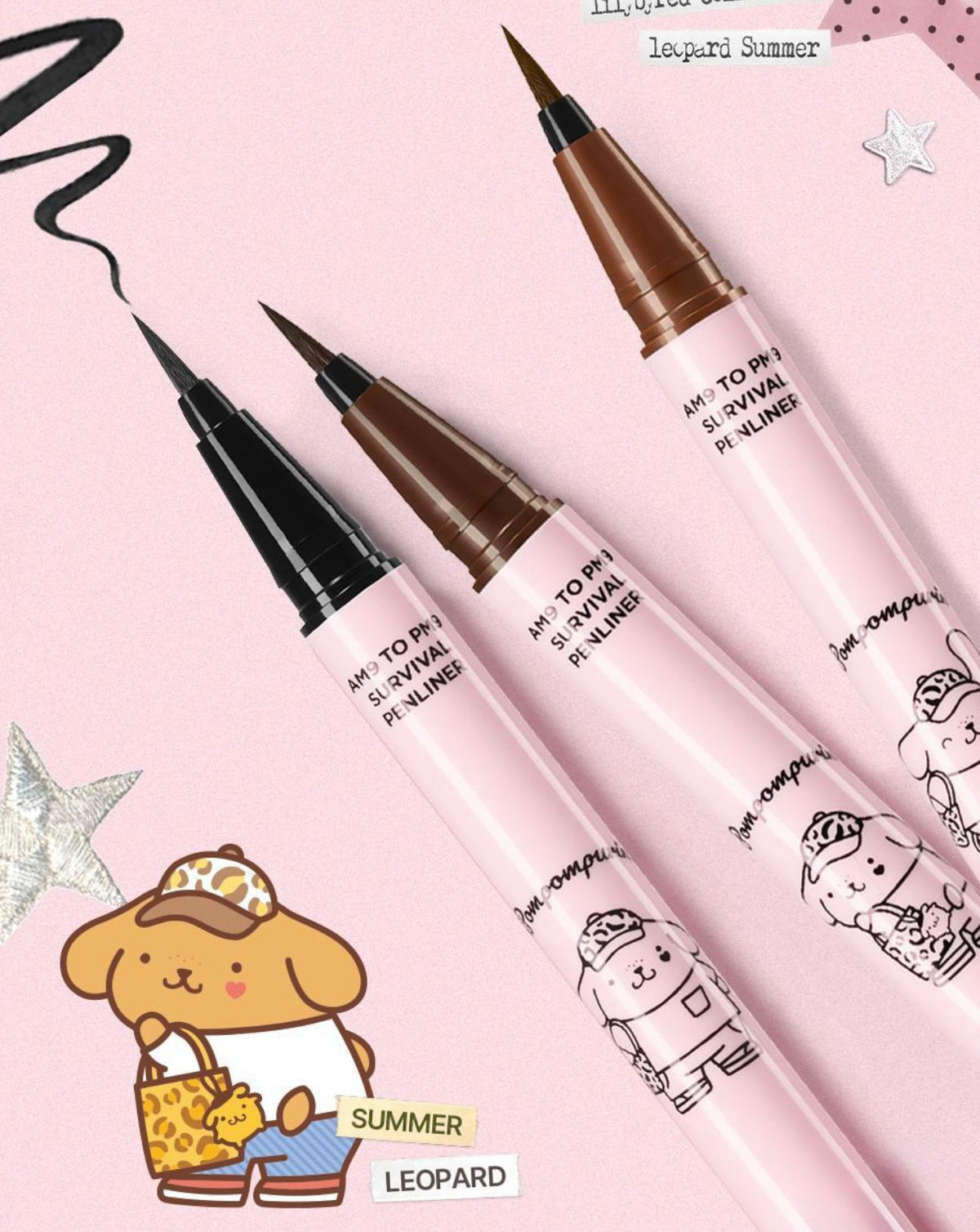 【24小時網站自助下單】2026年9月30日截🌸韓國限定Pompompurin💛超可愛到犯規😍搶呀‼️Sanrio x 🇰🇷 Lilybyred 持久防水抗暈眼線液筆 買一送一 | 預訂約2-3星期 娉婷貿易公司 Exquisite Beauty Trading Company