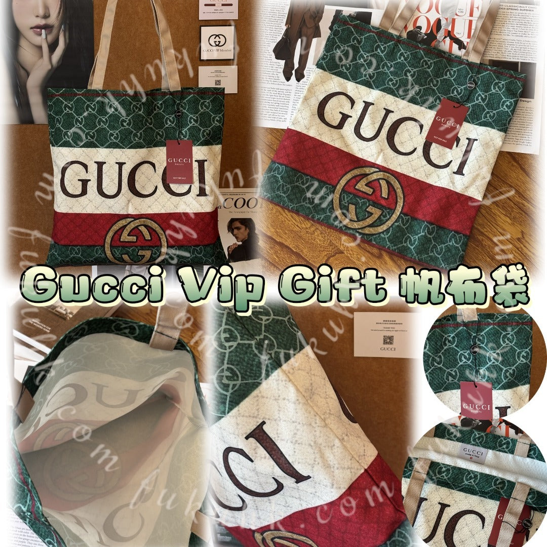 【24小時網站自助下單】2026年9月18日截🌸Gucci Vip Gift 帆布袋 | 預訂 截單後約4-6星期到 娉婷貿易公司 Exquisite Beauty Trading Company
