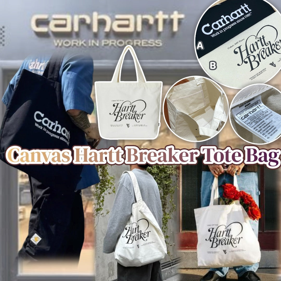 【24小時網站自助下單】2026年9月21日截🌸Carhartt WIP Canvas Hartt Breaker Tote Bag 帆布手提袋 | 預訂約11月中至尾 娉婷貿易公司 Exquisite Beauty Trading Company
