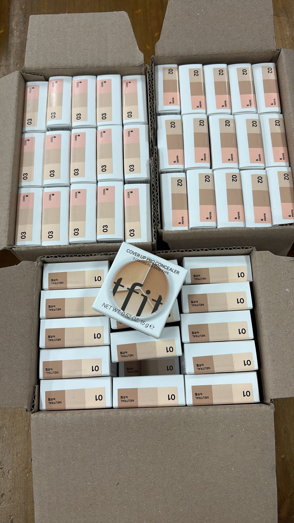 【24小時網站自助下單】現貨🌸TFIT Cover Up Pro Concealer 完美無瑕三色遮瑕膏| 提氣色男士女士潤唇膏 | 落單後約3-5個工作天寄出 娉婷貿易公司 Exquisite Beauty Trading Company