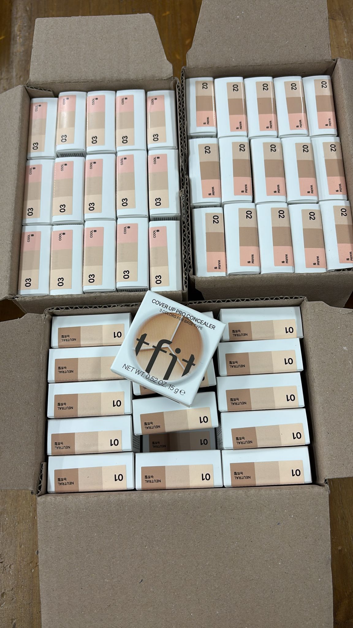 【24小時網站自助下單】現貨🌸TFIT Cover Up Pro Concealer 完美無瑕三色遮瑕膏| 提氣色男士女士潤唇膏 | 落單後約3-5個工作天寄出 娉婷貿易公司 Exquisite Beauty Trading Company