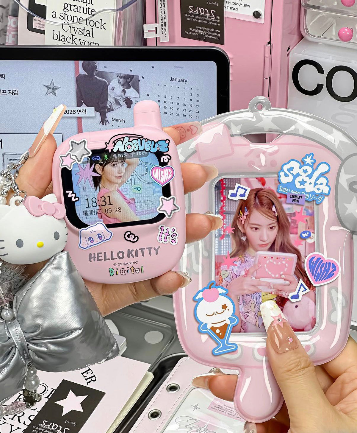 【24小時網站自助下單】 🌸港澳台大熱品牌‼️超吸晴👀 MarTube x Hello Kitty手機造型智能螢幕翻蓋藍芽耳機 手繩加強版 「Sanrio 正版授權」❤️ | 預訂約9月尾至10月初 娉婷貿易公司 Exquisite Beauty Trading Company