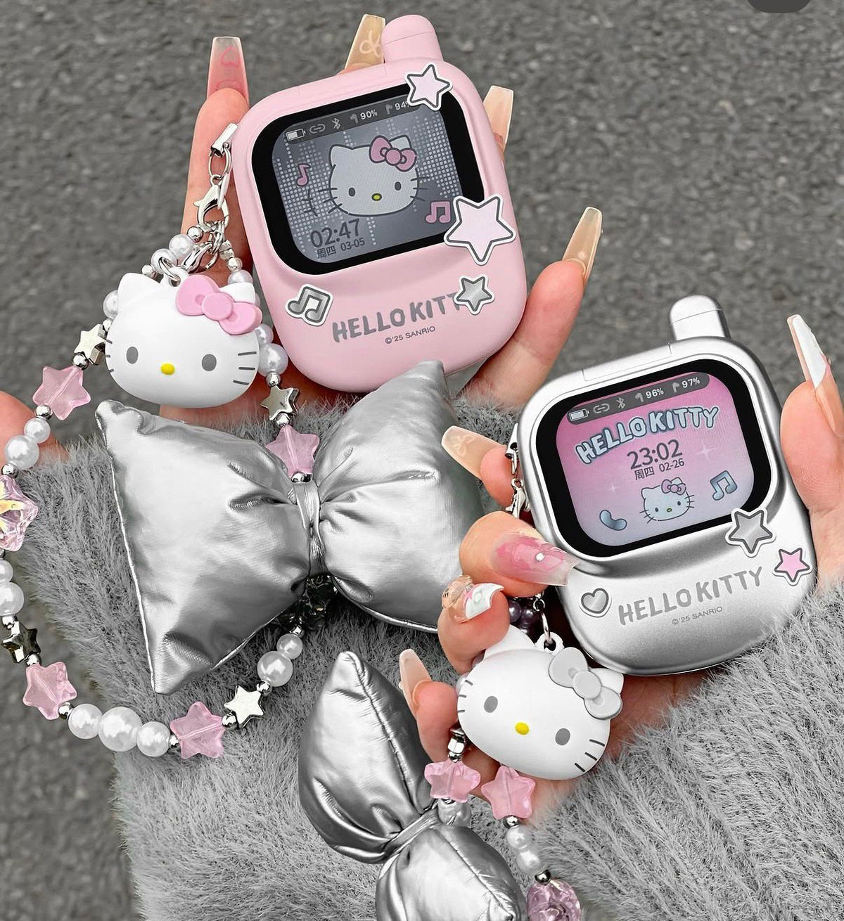 【24小時網站自助下單】 🌸港澳台大熱品牌‼️超吸晴👀 MarTube x Hello Kitty手機造型智能螢幕翻蓋藍芽耳機 手繩加強版 「Sanrio 正版授權」❤️ | 預訂約9月尾至10月初 娉婷貿易公司 Exquisite Beauty Trading Company