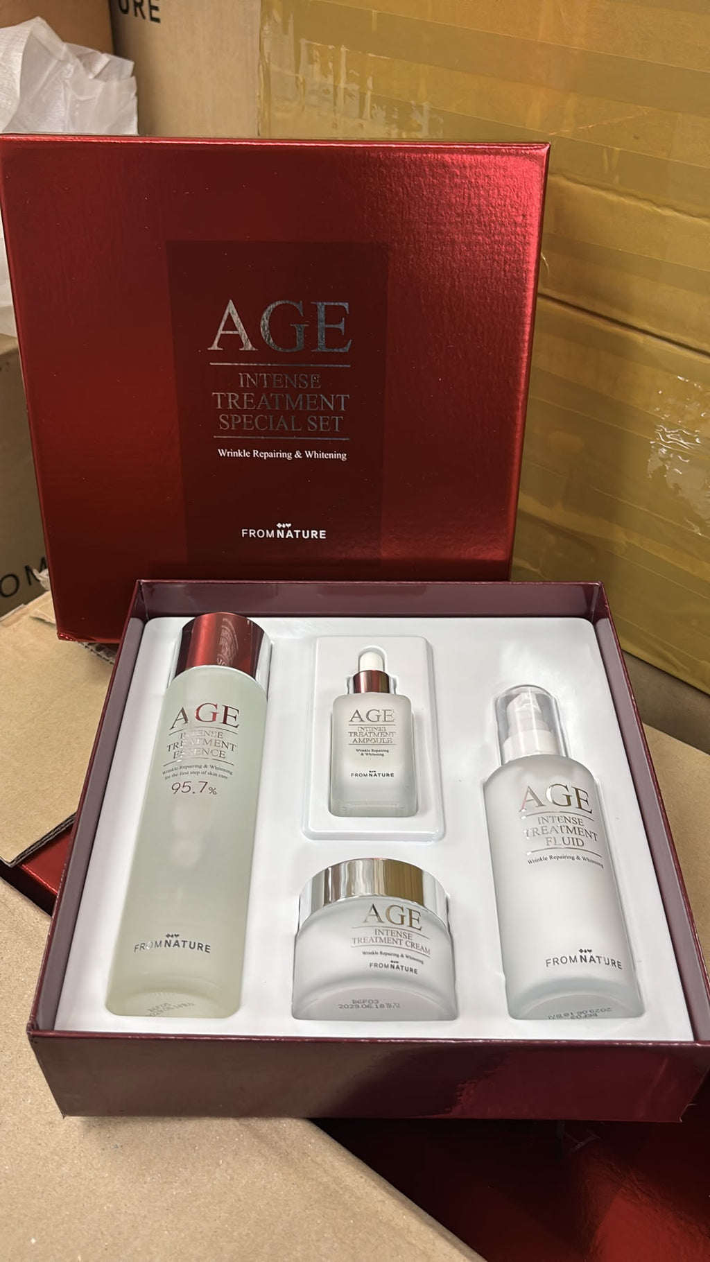 現貨 | 韓國🇰🇷FROMNATURE Age intense treatment Special Set 韓國🇰🇷AGE 逆齡神仙水套裝 娉婷貿易公司 Exquisite Beauty Trading Company