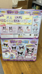 現貨 | 韓國Sanrio 酷洛米（Kuromi）玻璃彩繪專屬房門名牌 DIY 套裝 娉婷貿易公司 Exquisite Beauty Trading Company
