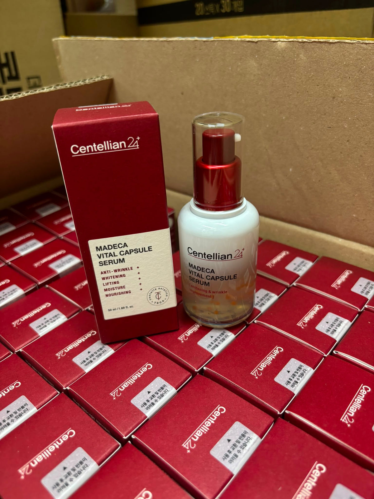 現貨 | 【韓國東國製藥】Centellian 24+ 積雪草賦活微囊精華 (Madeca Vital Capsule Serum) 50ml - 5合1 美白抗皺緊緻保濕 娉婷貿易公司 Exquisite Beauty Trading Company
