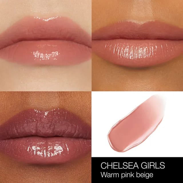 售完即止🌸✨💨快閃預訂💨✨免稅正品 Nars ladies afterglow lip shine金管唇蜜 ＃ Chelsea Girls 白桃粉 | 預訂約2-3星期 娉婷貿易公司 Exquisite Beauty Trading Company