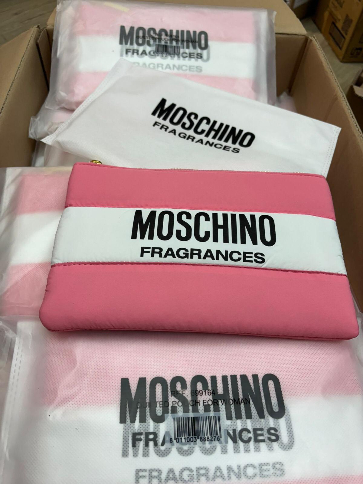 ✅有80個🌸Moschino 多用途化妝袋🩷🩷 | 預訂約12月尾至1月初