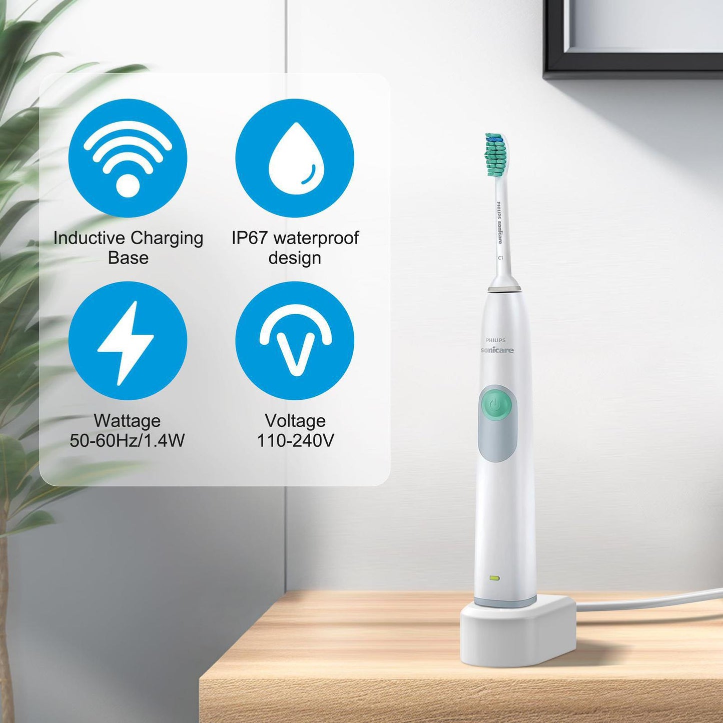 售完即止🌸Philips Sonicare 4100 聲波震動電動牙刷 一年保養 | 預訂約1-2星期