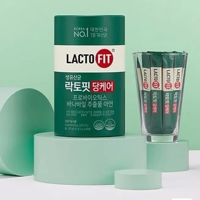 現貨🌸韓國🇰🇷 鍾根堂LACTO-FIT 血糖控制益生菌 (無糖新版）（1盒60條 ) | 落單後約3-5個工作天寄出 娉婷貿易公司 Exquisite Beauty Trading Company
