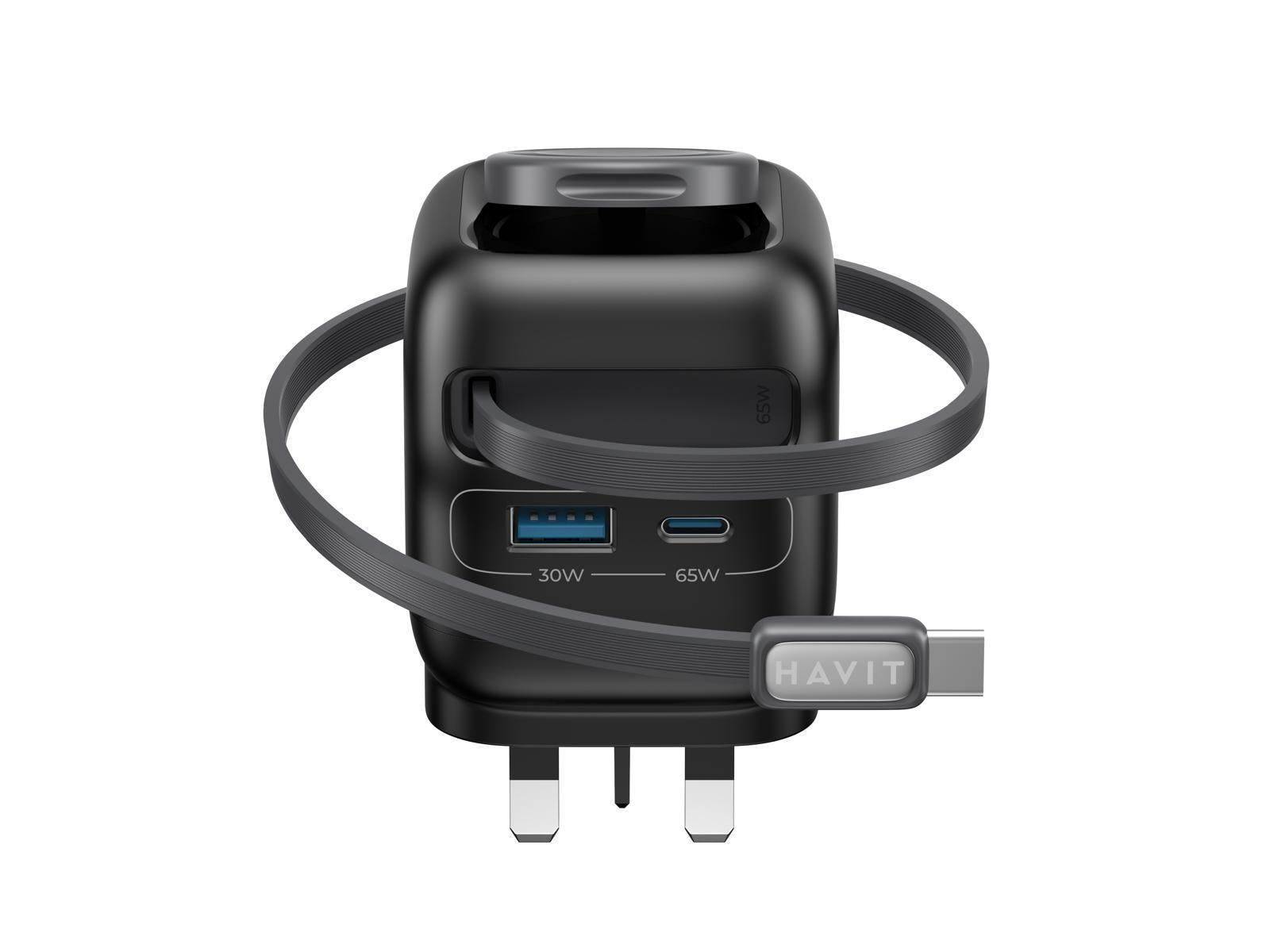 🌸Havit UC252 4in1 PD65W GaN快充火牛⚡️ | 預訂約2星期