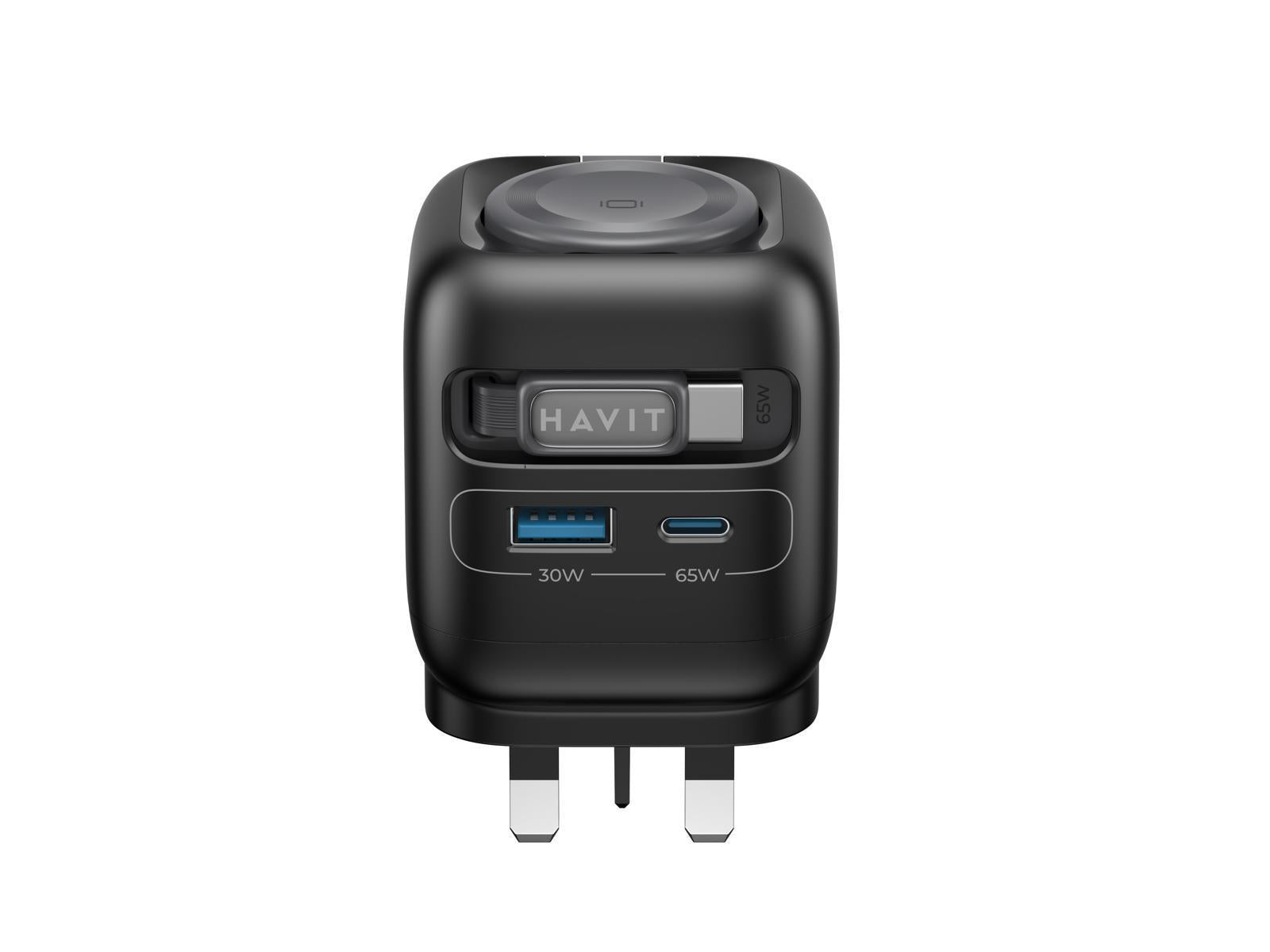 🌸Havit UC252 4in1 PD65W GaN快充火牛⚡️ | 預訂約2星期