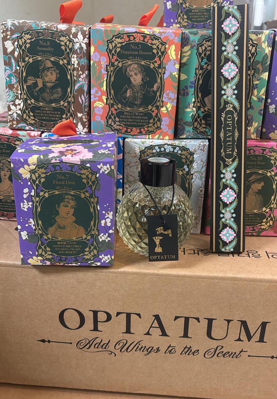 現貨🌸💁🏻♀️韓國OPTATUM 芳香擴香瓶 100ml OPTATUM香薰+香薰棒 | 落單後約3-5個工作天寄出
