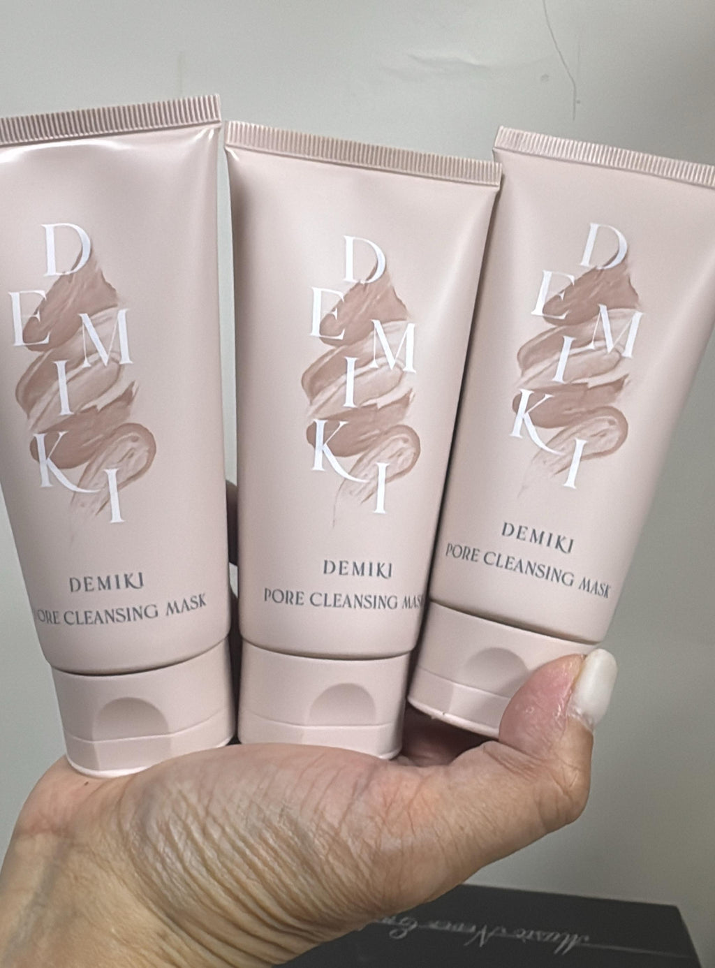 現貨🌸🇯🇵 Demiki 毛孔淨澈清潔泥膜100g *3支 | 落單後約3-5個工作天寄出 娉婷貿易公司 Exquisite Beauty Trading Company