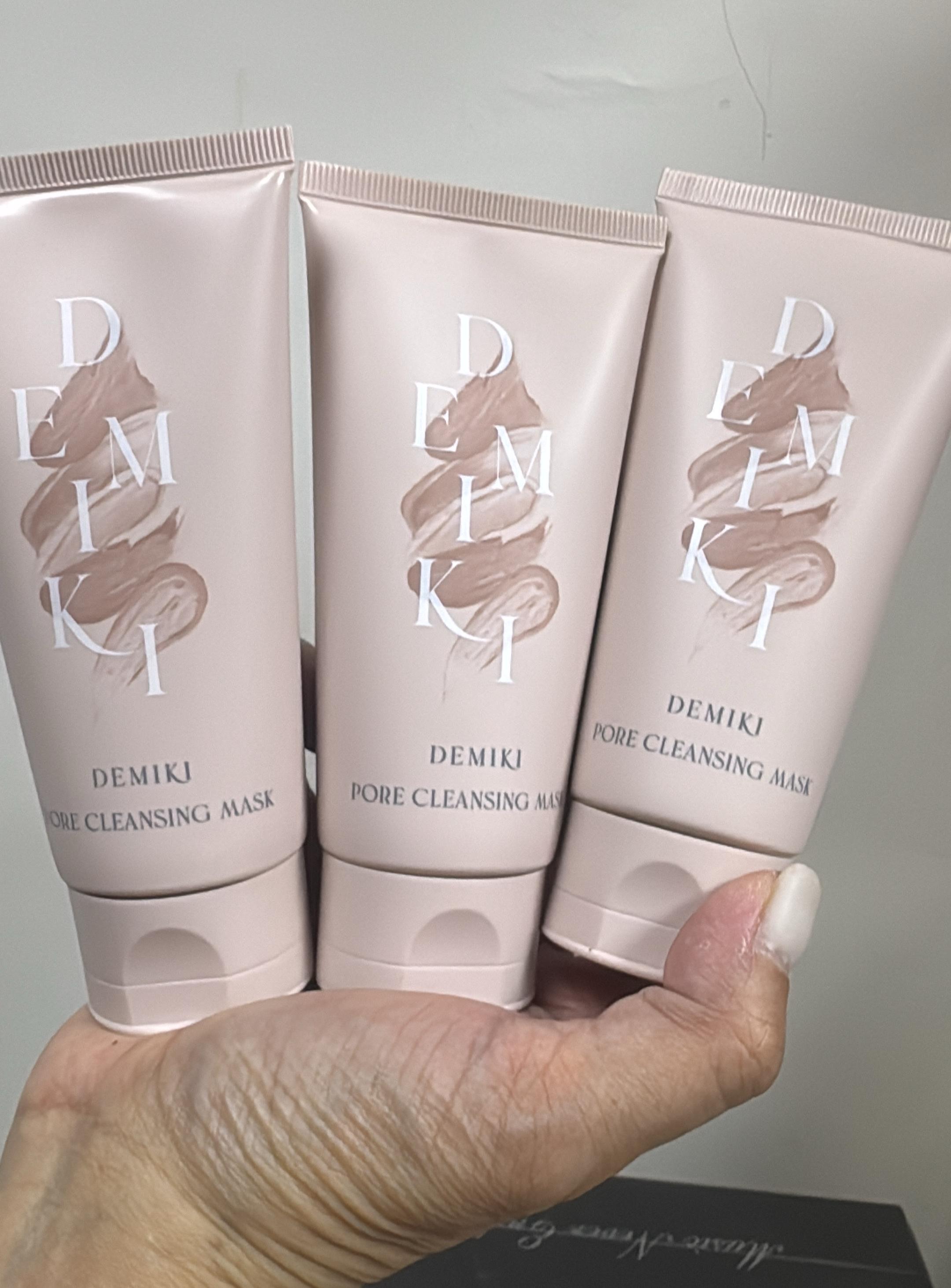 現貨🌸🇯🇵 Demiki 毛孔淨澈清潔泥膜100g *3支 | 落單後約3-5個工作天寄出 娉婷貿易公司 Exquisite Beauty Trading Company