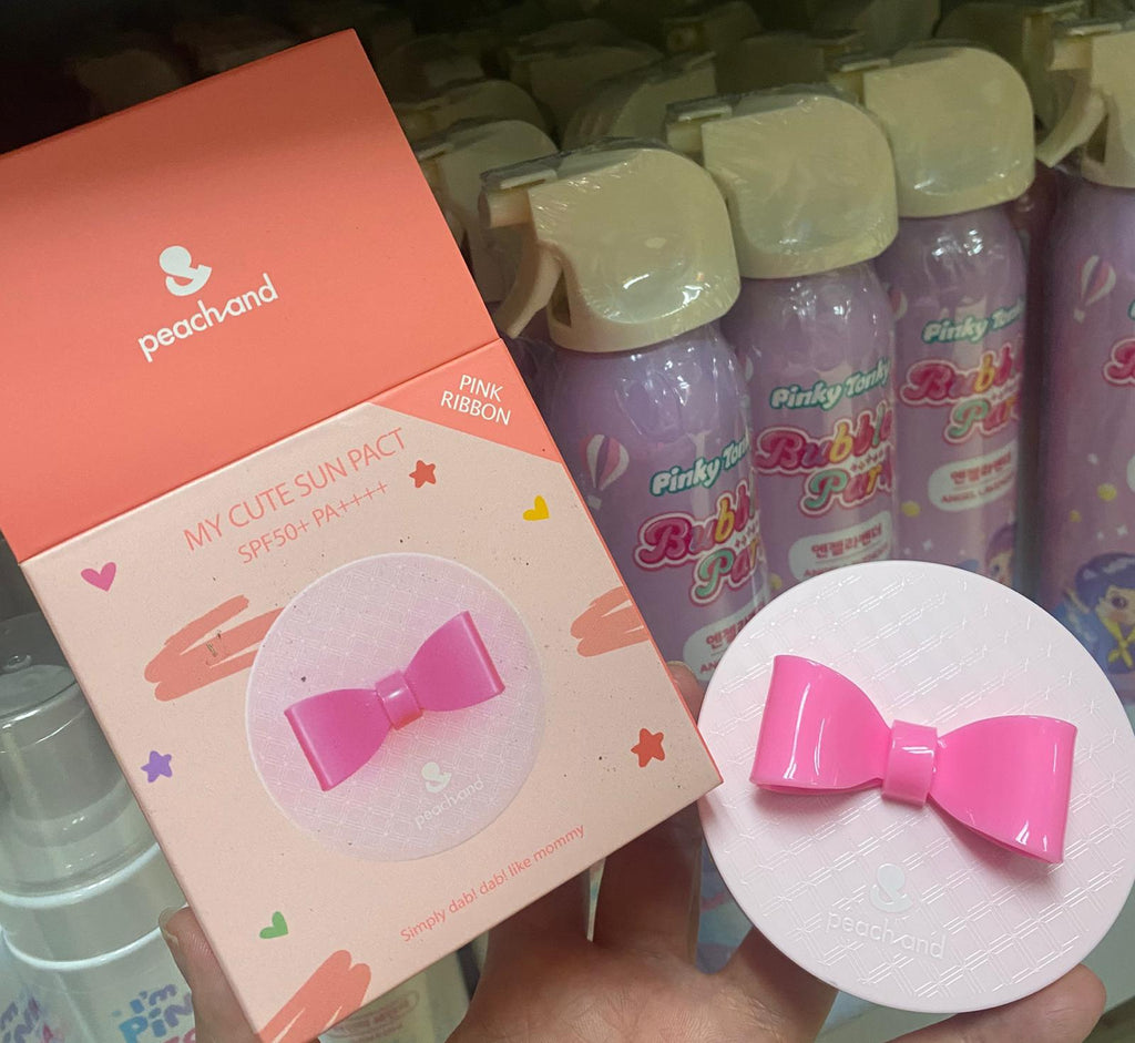 現貨🌸韓國Peachand兒童防曬氣墊霜15g SPF50+ PA++++ | 落單後約3-5個工作天寄出 娉婷貿易公司 Exquisite Beauty Trading Company
