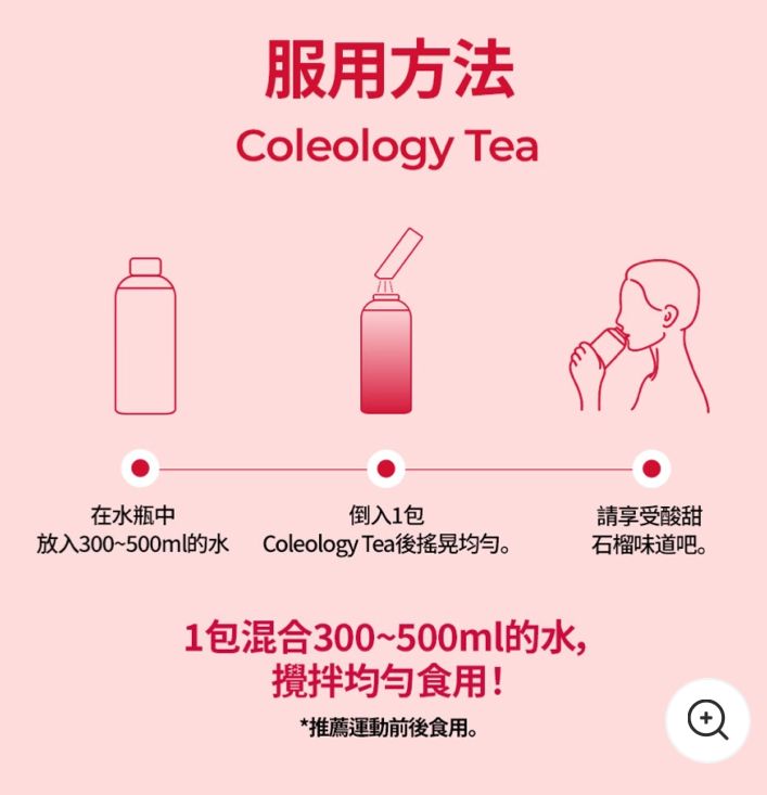 現貨🌸FOODOLOGY - Coleology Tea 五彩蘇植物纖體茶 8g x 15條 | 落單後約3-5個工作天寄出