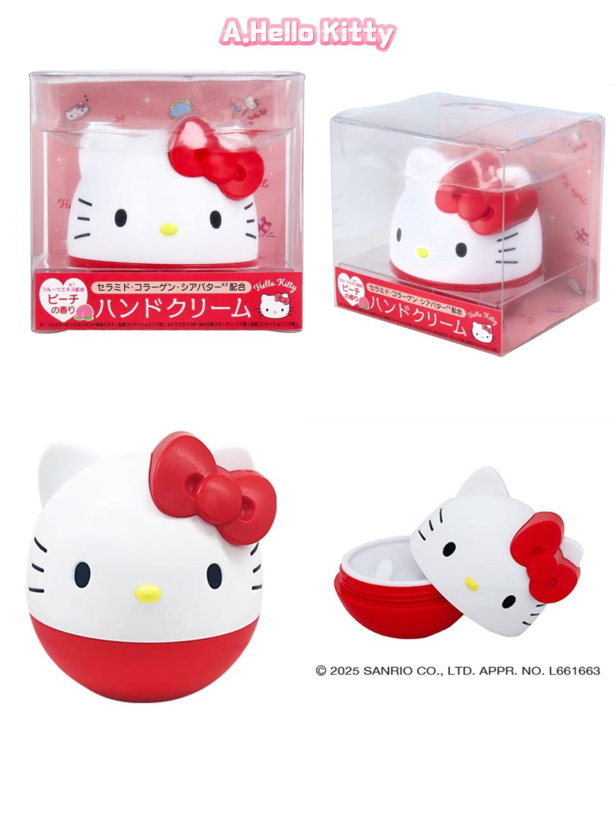 13/10截🌸🇯🇵日本直送✈️🟡日本限定版Sanrio保濕護手霜35g🟡 | 預訂約11月尾至12月初