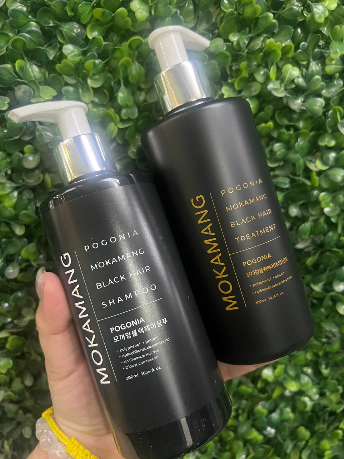 現貨🌸Mokamang 黑髮洗頭水（300ml）/ Mokamang 黑髮護髮素（300ml） | 落單後約3-5個工作天寄出