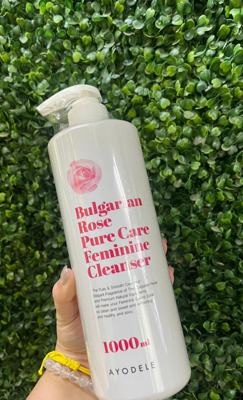 現貨🌸韓國🇰🇷保加利亞玫瑰🌹嫩白私密處清潔露🧴1000ml💕 | 落單後約3-5個工作天寄出