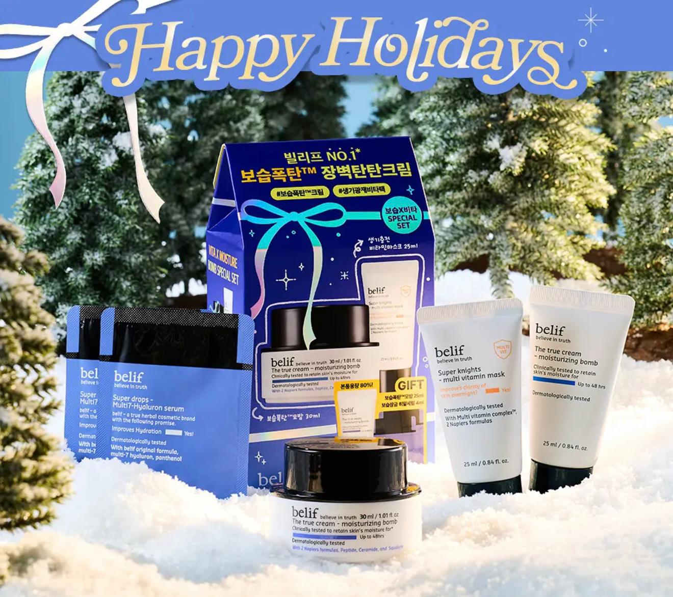 2026年1月15日截🌸🙋🏼♀️好用推介👍🏻敏感肌推介👍🏻 韓國🇰🇷 Belif The True Specially Set | 預訂約3-4星期