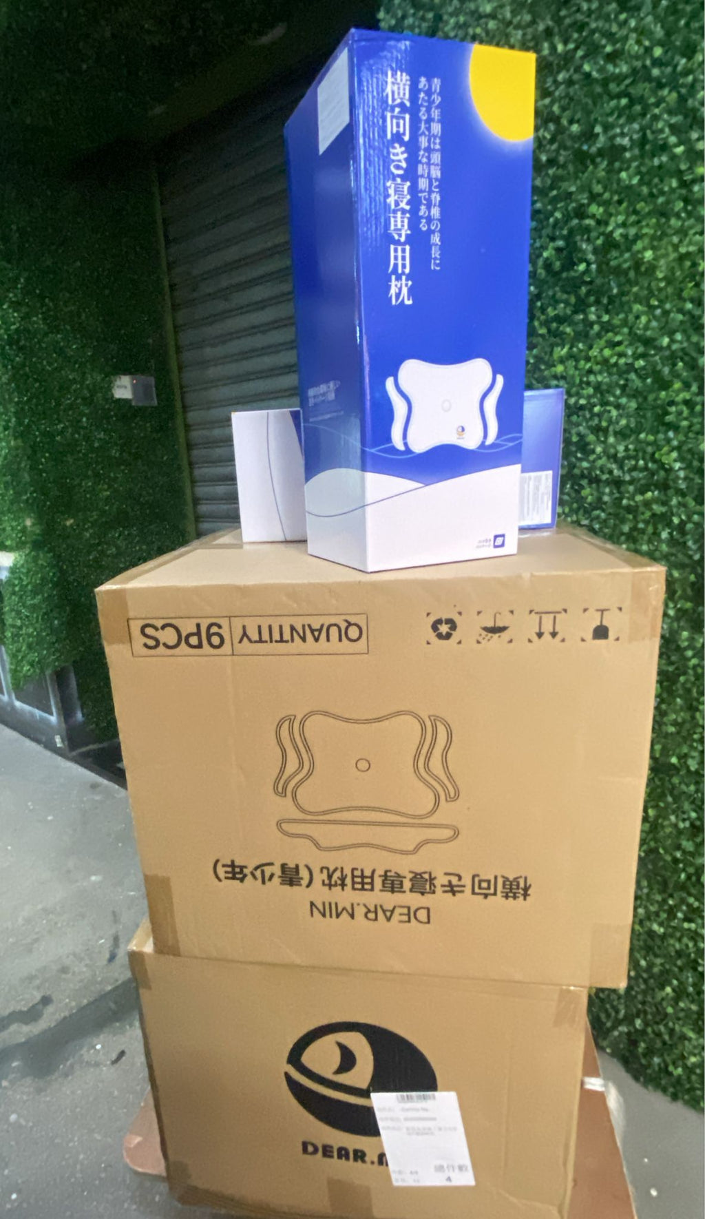 現貨🌸日本DEAR.MIN 青少年優眠護頸成長枕（兒童枕） | 極速眠貼合護頸止鼾枕（經典枕）| 零壓可調節體貼深睡枕 睡眠敏感者專用（Sense+枕） | 落單後約3-5個工作天寄出