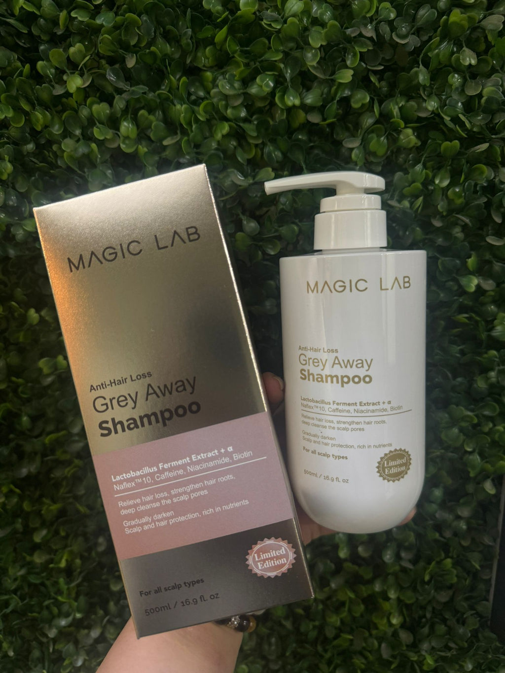 【24小時網站自助下單】現貨100支🌸MAGIC LAB全新防白髮生髮水500ml | 落單後約3-5個工作天寄出