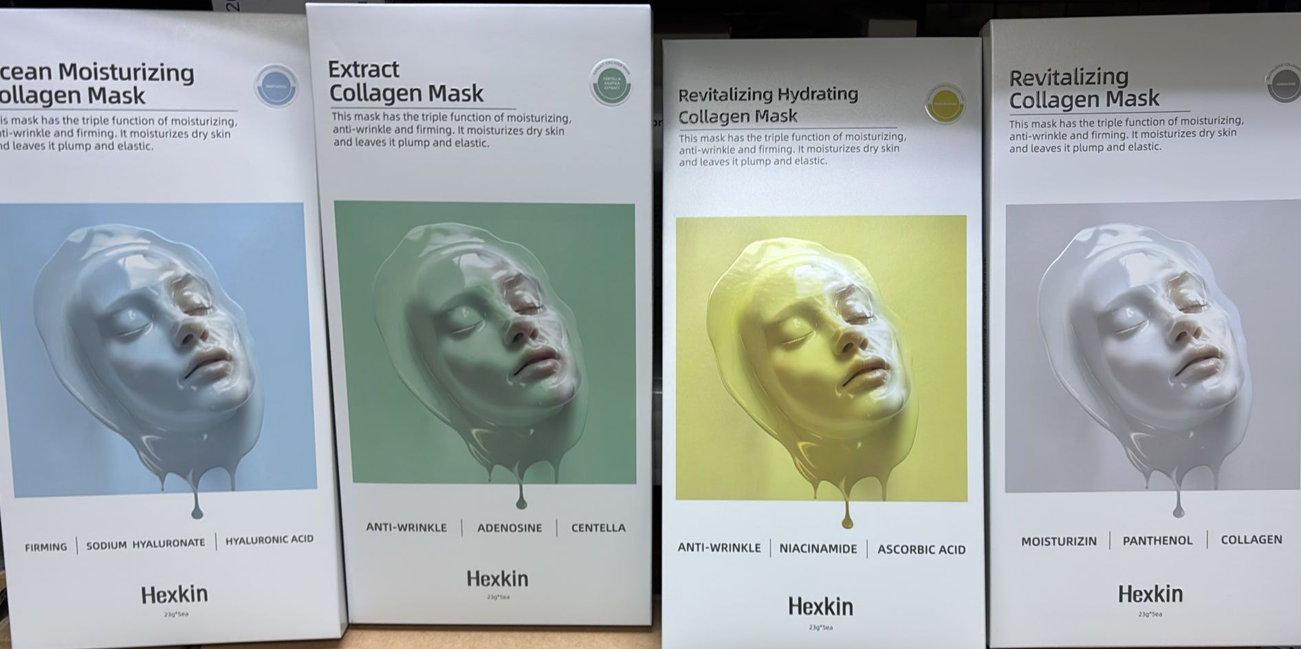 現貨🌸HEXKIN童顏膠原 灌注抗皺 保濕面膜 | 落單後約3-5個工作天寄出 娉婷貿易公司 Exquisite Beauty Trading Company