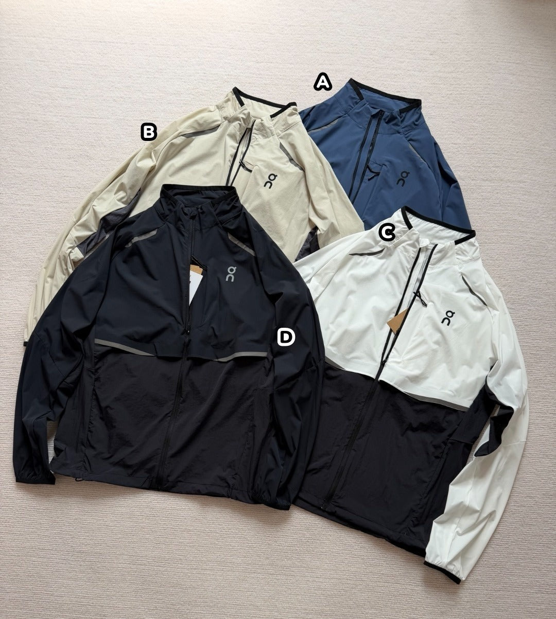 【24小時網站自助下單】2026年5月27日截🌸On Weather Jacket 輕量防護拉鍊外套 | 預訂約7月初至中(自行備註顏色及尺寸) 娉婷貿易公司 Exquisite Beauty Trading Company