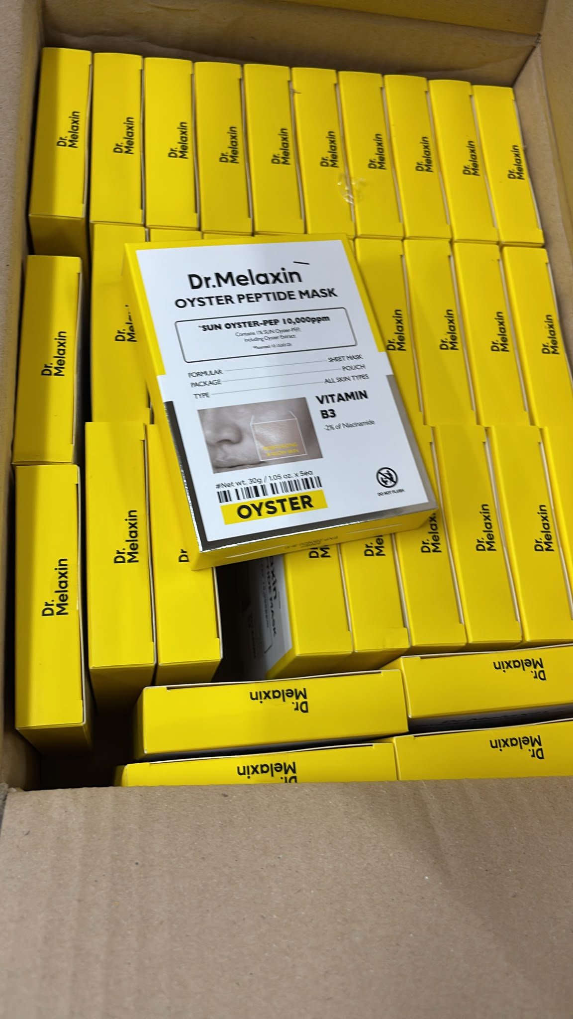 【24小時網站自助下單】現貨🌸韓國 Dr. Melaxin│Oyster 逆齡再生保濕面膜5片 | 落單後約3-5個工作天寄出