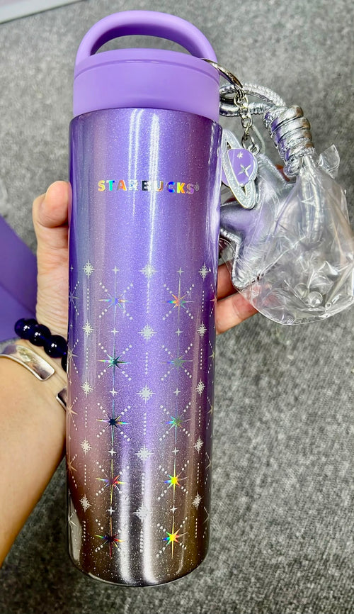 【24小時網站自助下單】最後少量🌸Starbucks 2026 中國限定 紫夜星河系列 🌟星星款不銹鋼保溫杯700ml 配星星掛飾星星 | 預訂約1-2星期 娉婷貿易公司 Exquisite Beauty Trading Company