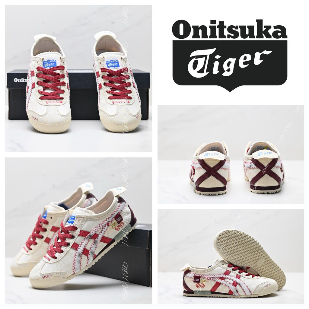 🌸Onitsuka Tiger鬼塚虎 Mexico 66 Slip-on 一腳蹬低幫運動鞋 | 預訂約3-4星期(自行備註顏色及尺寸) 娉婷貿易公司 Exquisite Beauty Trading Company