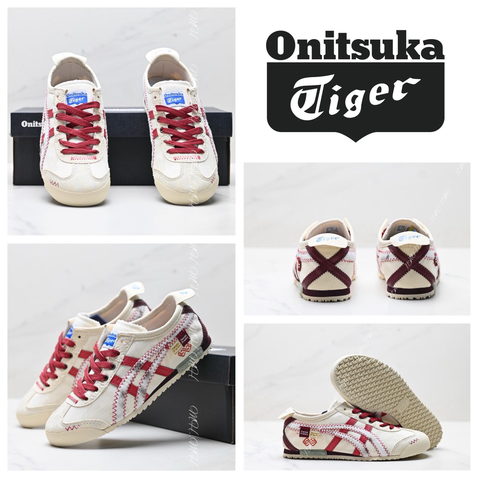 🌸Onitsuka Tiger鬼塚虎 Mexico 66 Slip-on 一腳蹬低幫運動鞋 | 預訂約3-4星期(自行備註顏色及尺寸)