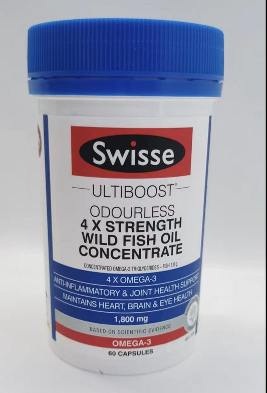 Swisse 4x Concentrated Fish Oil 60 Capsules | It will take about 3-5 working days after the supplier has placed the order, or the order will be dispatched.