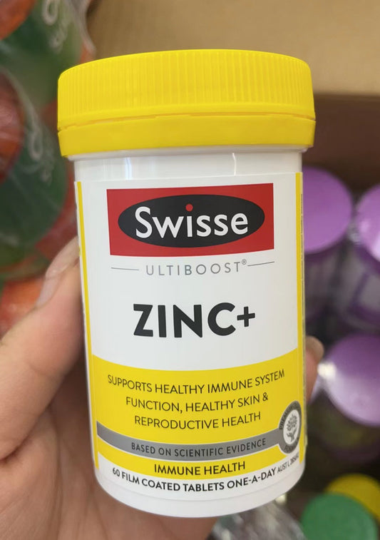 Swisse Adult Zinc Supplement Tablets 60 Tablets | It will take about 3-5 working days after the supplier has placed the order, or the order will be dispatched.