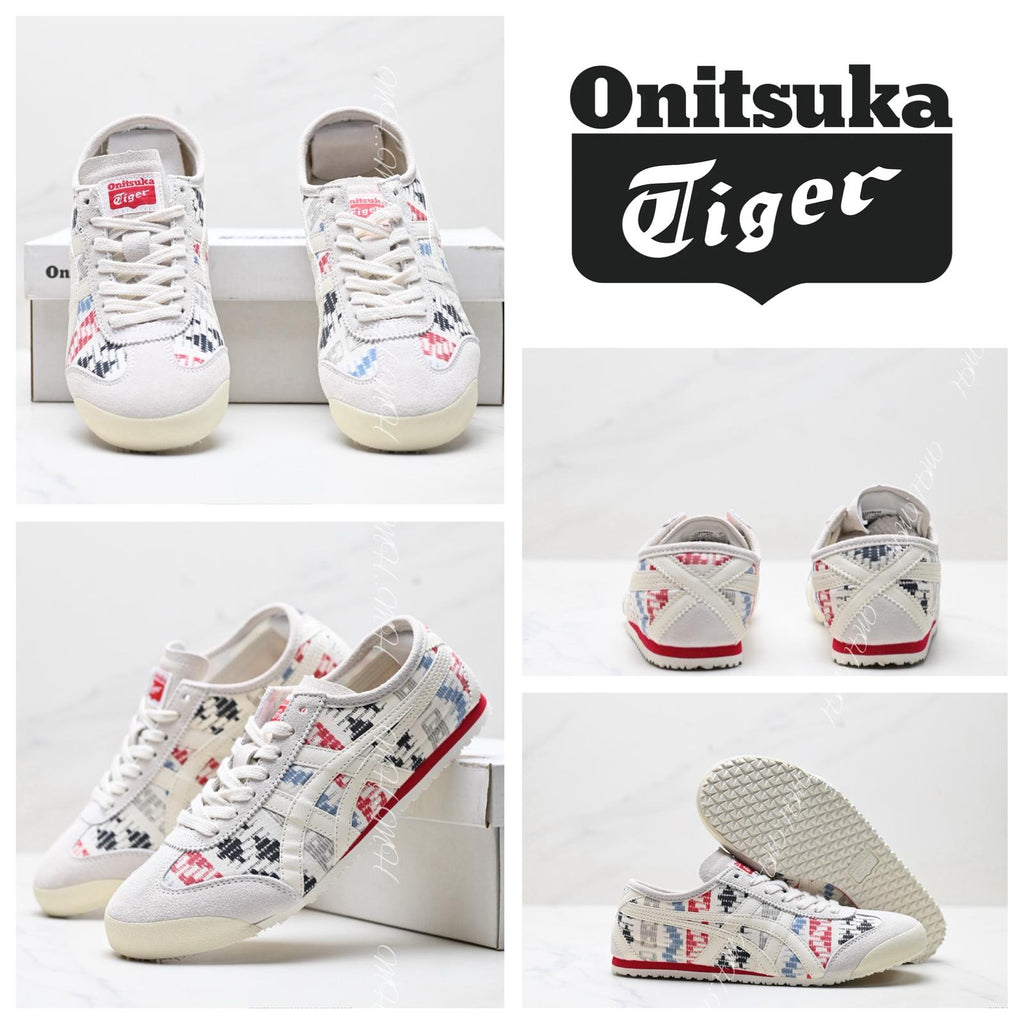 🌸Onitsuka Tiger鬼塚虎 Mexico 66 Slip-on 一腳蹬低幫運動鞋 | 預訂約3-4星期(自行備註顏色及尺寸) 娉婷貿易公司 Exquisite Beauty Trading Company
