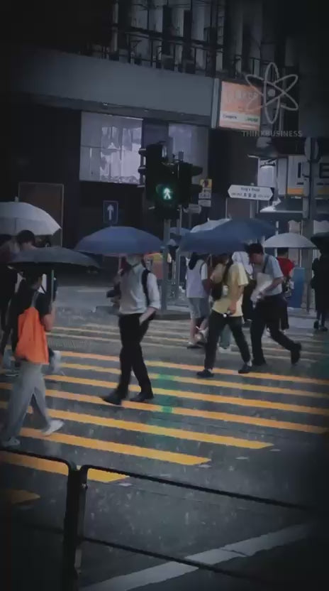 現貨🌸日本Yohome 單手智助自動開合防回彈一甩免疊防滴水抗風快收捷便晴雨傘 | 落單後約3-5個工作天寄出