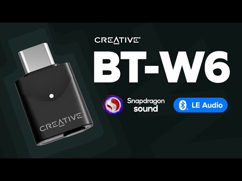 🌸Creative BT-W6無線音訊發射器 原裝行貨 一年保養 | 預訂約2星期