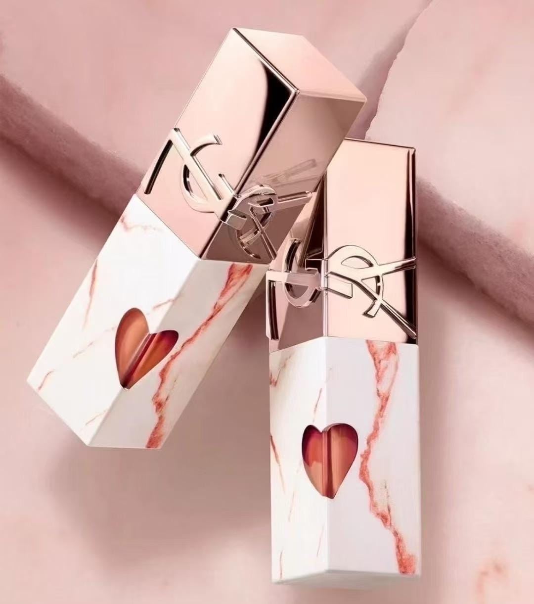 供應商現貨🌸香港專櫃🍓絕美七夕💕YSL聖羅蘭七夕限定愛心唇釉442 烈酒淺棕 | 預訂 逢星期一、三返倉執貨 其後約3-5個工作天寄出