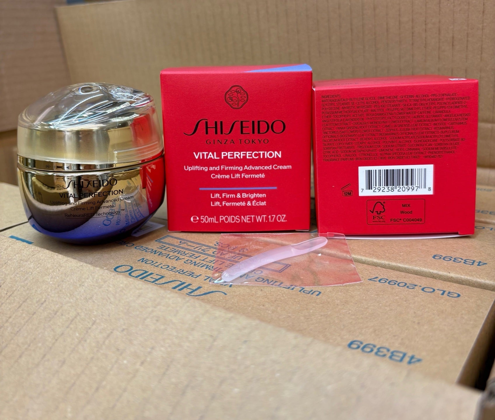 【24小時網站自助下單】🌸香港專櫃 新版Shiseido資生堂悦薇抗糖面霜50ml(滋潤型)紅色包裝 | 預訂約1-2星期 娉婷貿易公司 Exquisite Beauty Trading Company